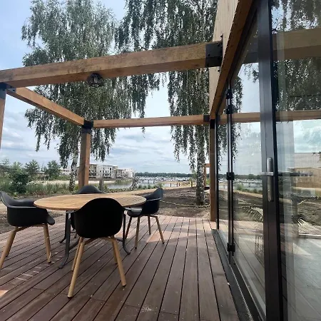 Luxury Lodge With Beach View Сasa de vacaciones Well (Limburg)